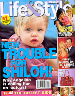 Illustration for article titled This Week In Tabloids: Jamie Lynn Still Pregnant; Tara Reid Too Skinny; Shiloh Utterly Unloved